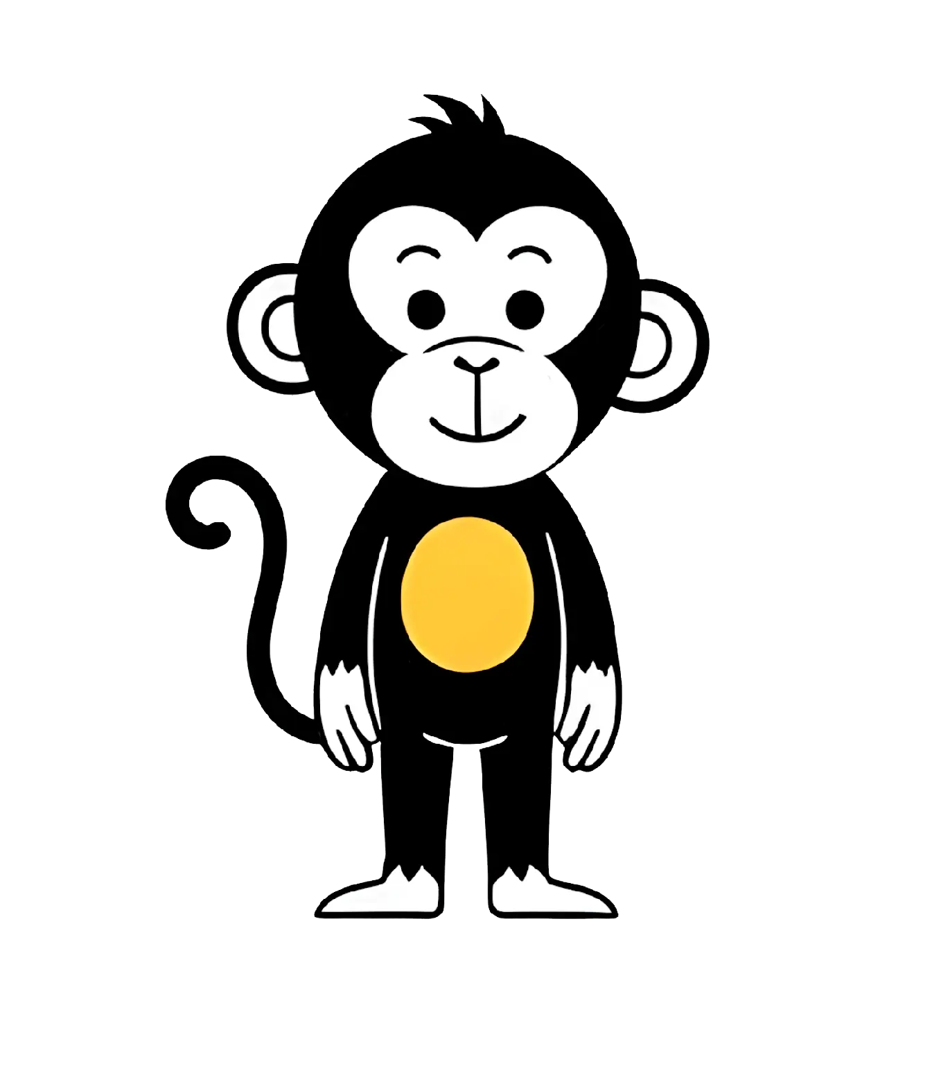 imagen de un mono pequeño