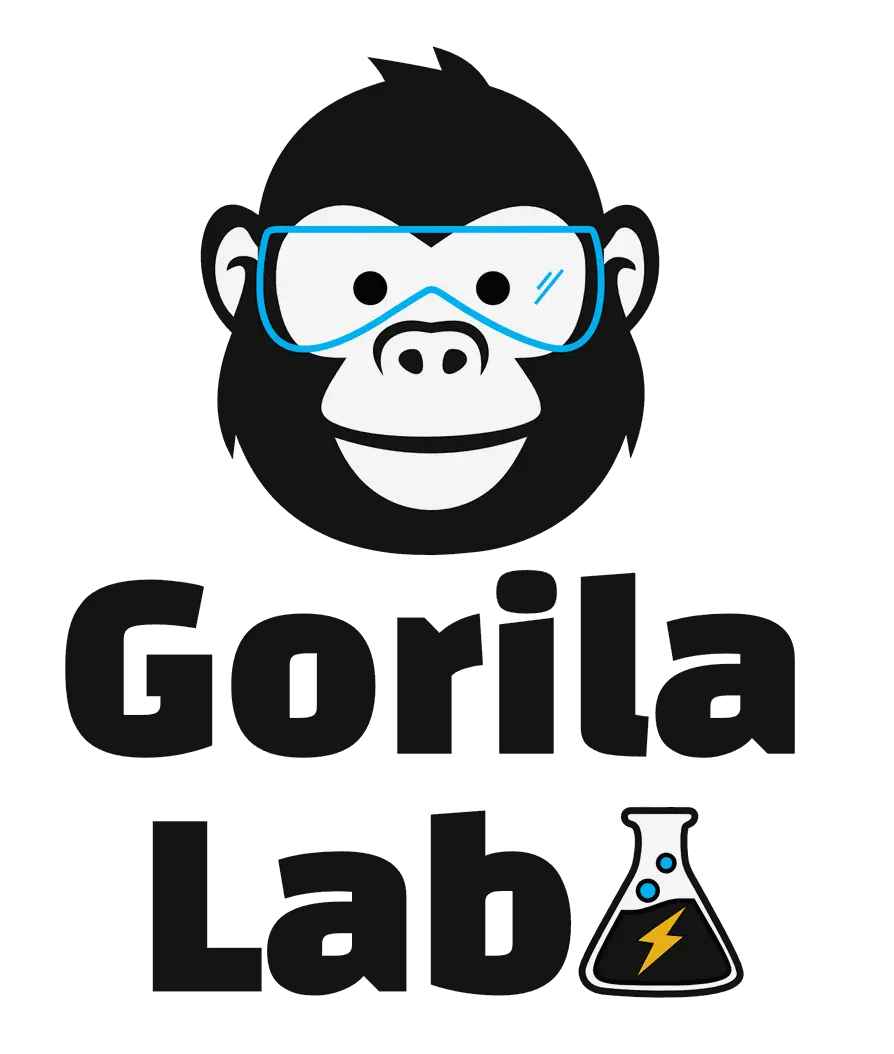logotipo de la marca gorila lab
